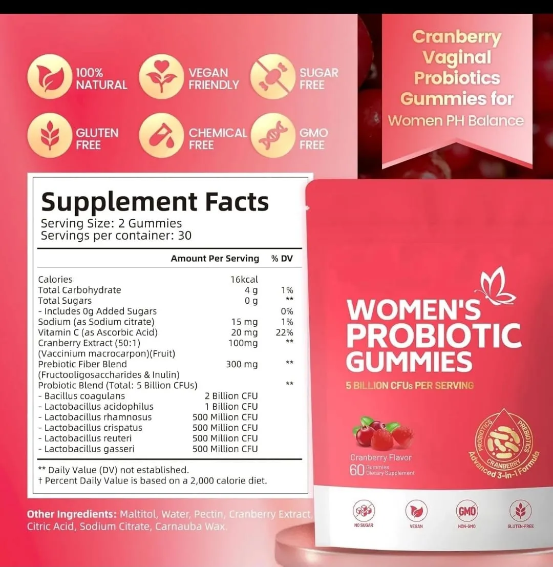 Women's Probiotic Gummies - Image 2